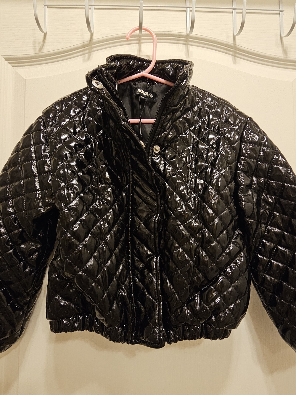 Girls Fashion Nova Quilted Black Puffer Jacket